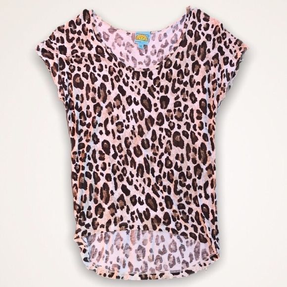 C&C CALIFORNIA Cheetah Print Tee - Picture 2 of 9